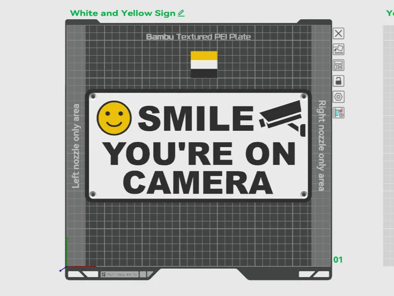Smile You're on Camera - H2D Sized Sign!