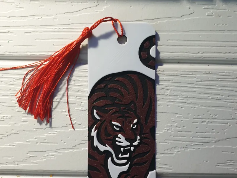Tiger Bookmark