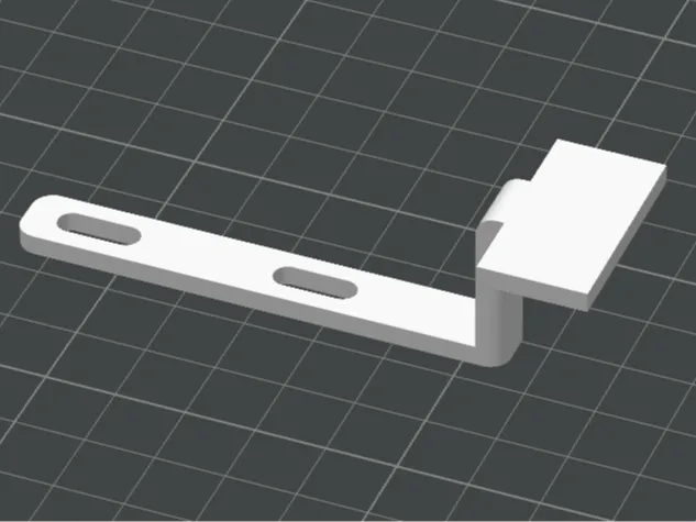 Reed contact holder for hoermann garage door