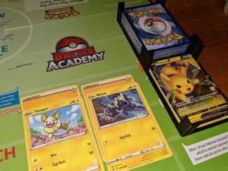 Deck and Discard Holder for Pokemon TCG Cards Game