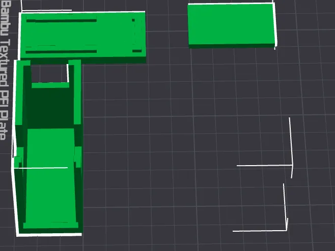 Raspberry pi pico case with lan holes