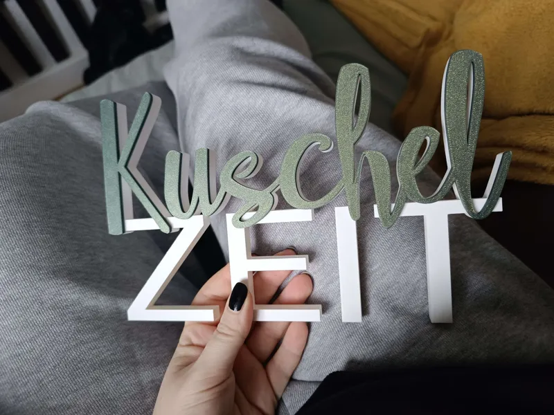 Schriftzug -KuschelZEIT-