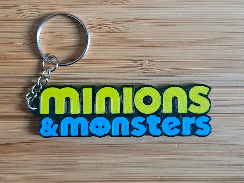 Llavero Minions & Monsters