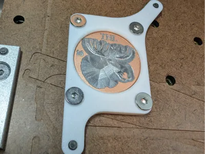 40mm Coin Jig for Carvera Air