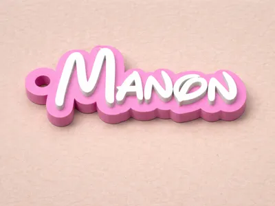 Disney Keychain Manon