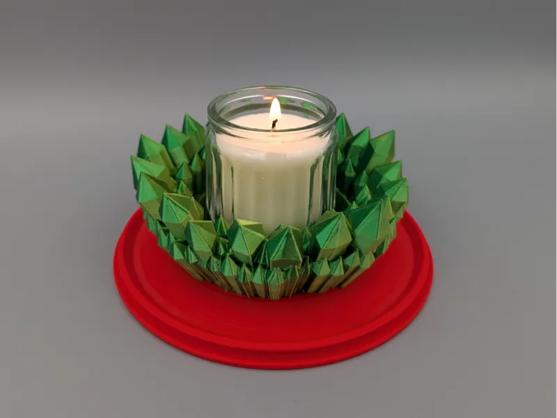 Tealight Crystal Holder also for IKEA candles