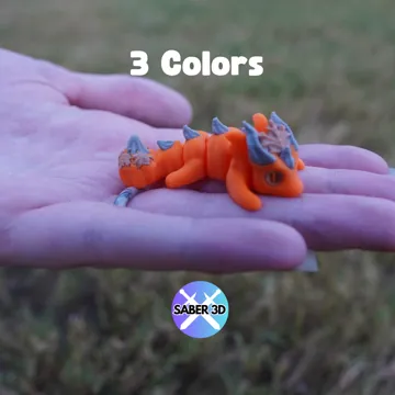 Adorno temático: Mini Autumn Dragon — vista de referencia 3