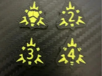 Star Wars: Legion Suppression token 3 and 4