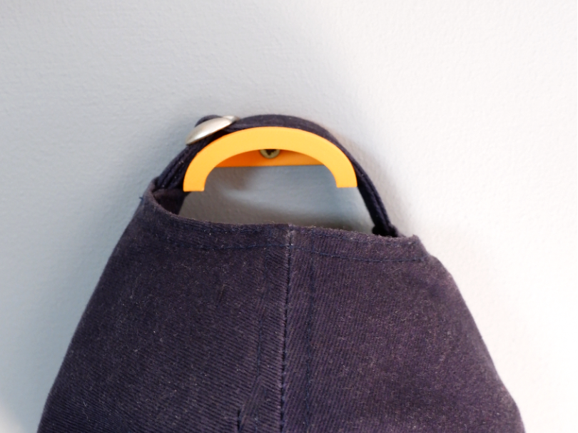 Hat hook. Simple cap hook
