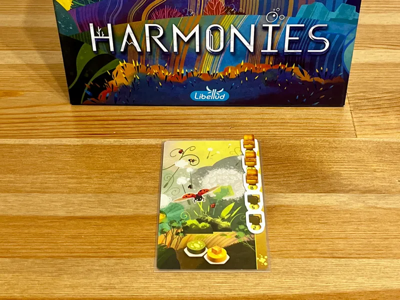 Harmonies - Dual Layer Cubes Frame For Animal Card