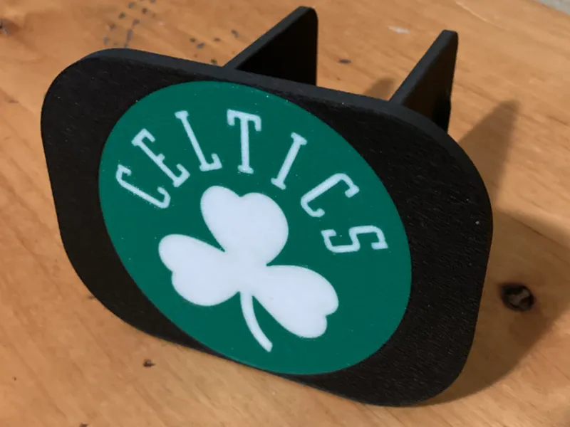 Boston Celtics Hitch Cover