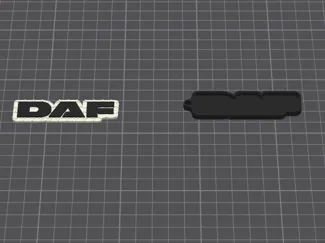 Daf Keychain