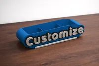 Custom Name Desk Organizer 