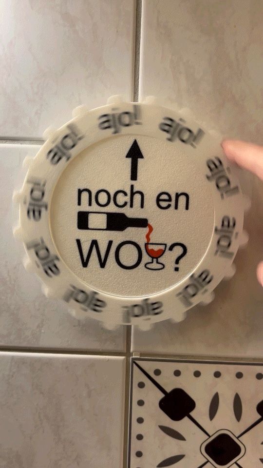 [german/Palatinate Version] wine wheel spinner 
