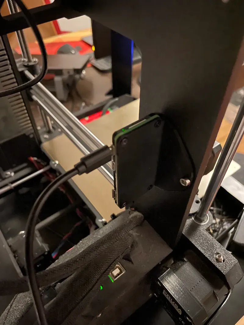 Raspberry Pi Zero 2 W frame mount for Prusa MK3/S