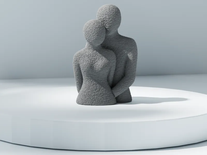 Couple Harmony Statue