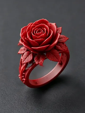 Soporte: 盛放玫瑰・Blazing Full‑Blown Rose — vista de referencia 2