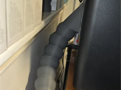 Magnetic Poop Chute with Flexible Segmented Tube