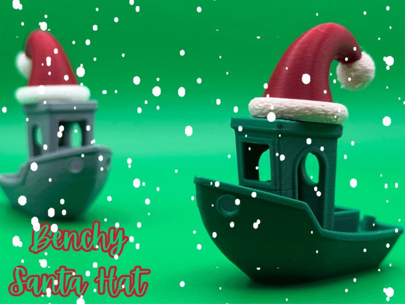 Benchy Santa Hat