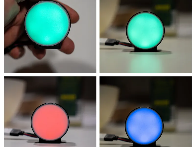 No-Code Home Assistant Zigbee Indicator Lamp