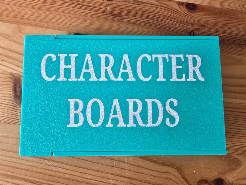 Maladum character box - campaign "save" box