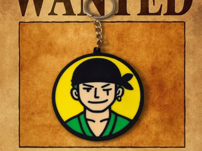 Zoro Keychain – One Piece Collection