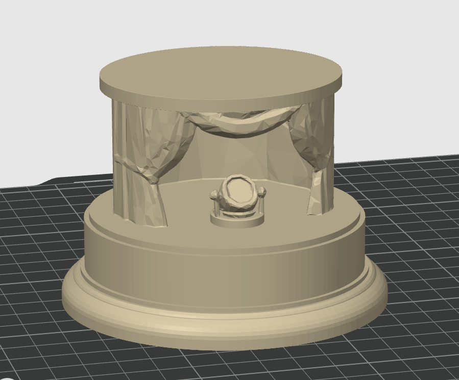 Miniatura 1 do modelo 3D Customizable Trophy Base