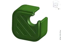 Singe PTFE tube opening - 0.2mm layer, 2 walls, 15% infill
