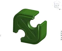 Double PTFE tube opening - 0.2mm layer, 2 walls, 15% infill