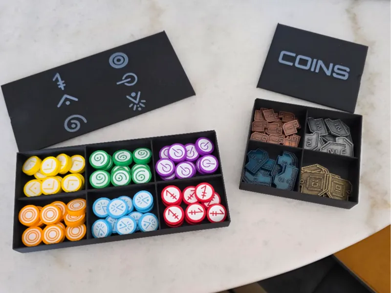 Vantage Boardgame component tray