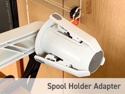 Rotary Spool Holder Adapter for Bambu Lab A1 mini