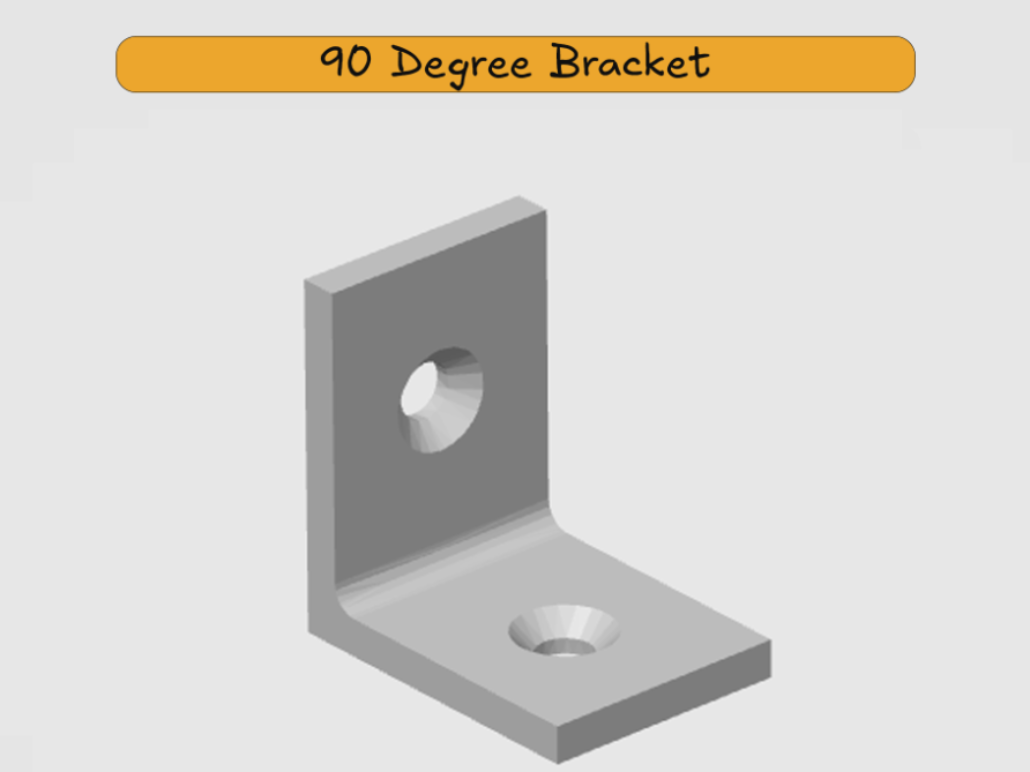 Mini Bracket – Slim Mounting & Alignment Support