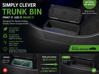 Škoda Kodiaq Trash box