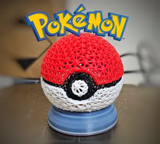 Pokemon Pokeball Lamp
