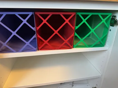 Ikea Besta Cabinet Baskets / Organizer