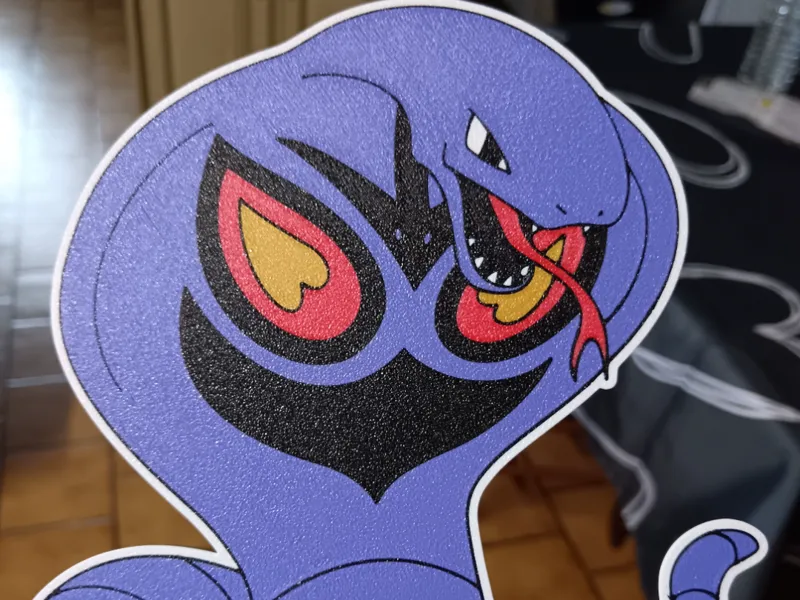 Décoration murale Pokémon Arbok