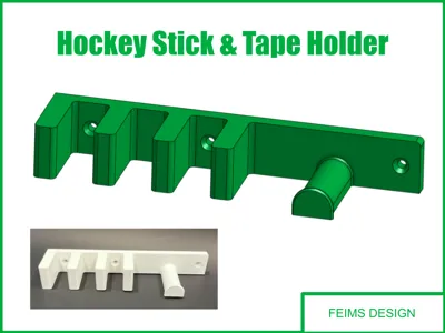 Hockey Stick and Tape holder