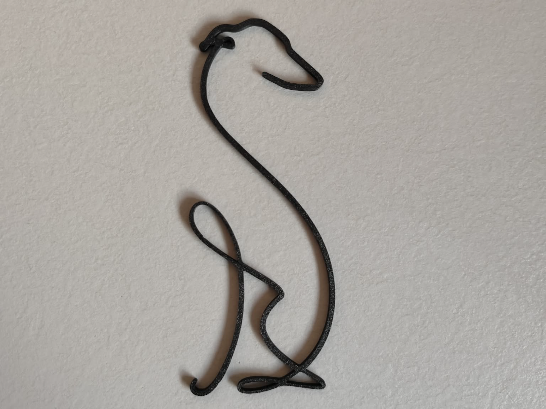 Greyhound decoration