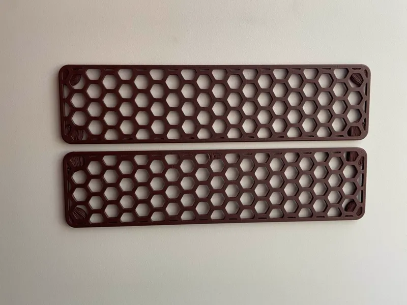 PC Fan dust cover panel 153mm x 38mm/ Magnets
