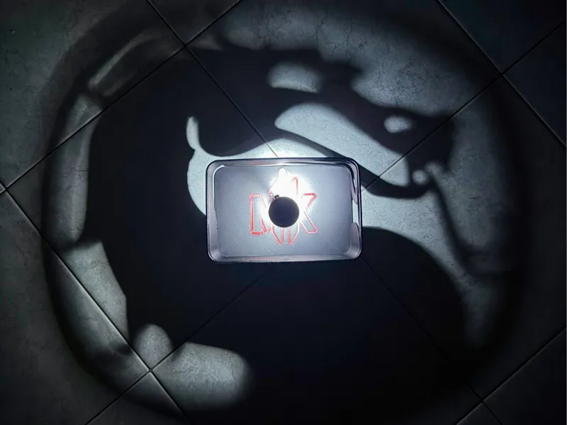 Mortal Kombat Shadow Box - Dragon Projection
