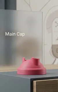 Main Cap V2 0.2mm layer, 4 walls, 8% infill