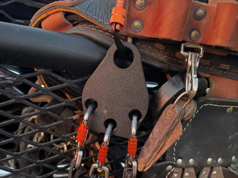 Linemans Climbing Belt Tool Hanger