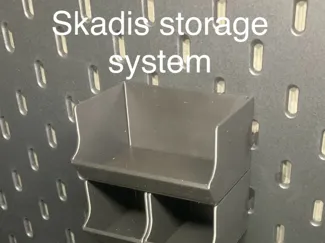 Skadis storage system