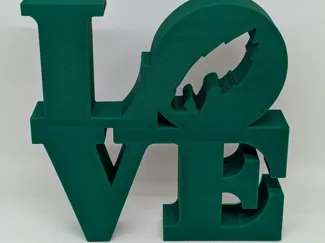 Philadelphia Eagles Love Park Sign - Philly LOVE