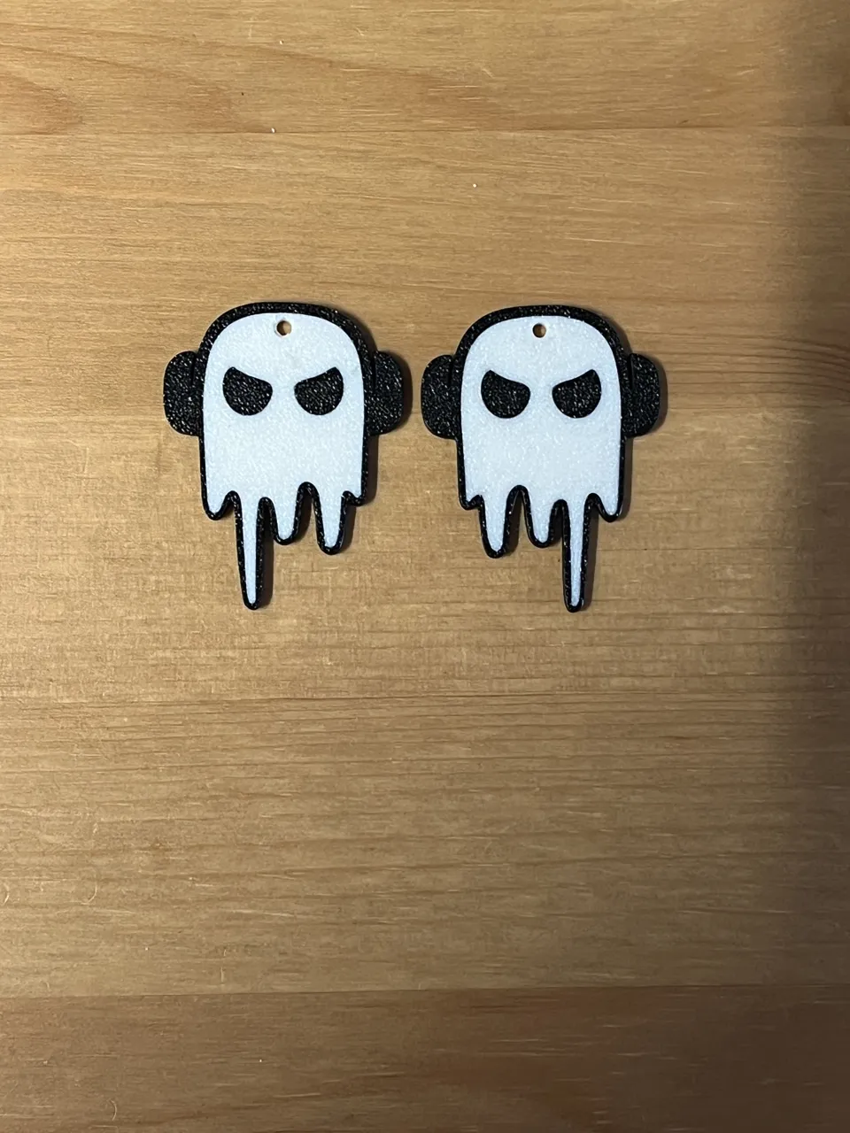 ghost earrings view 2