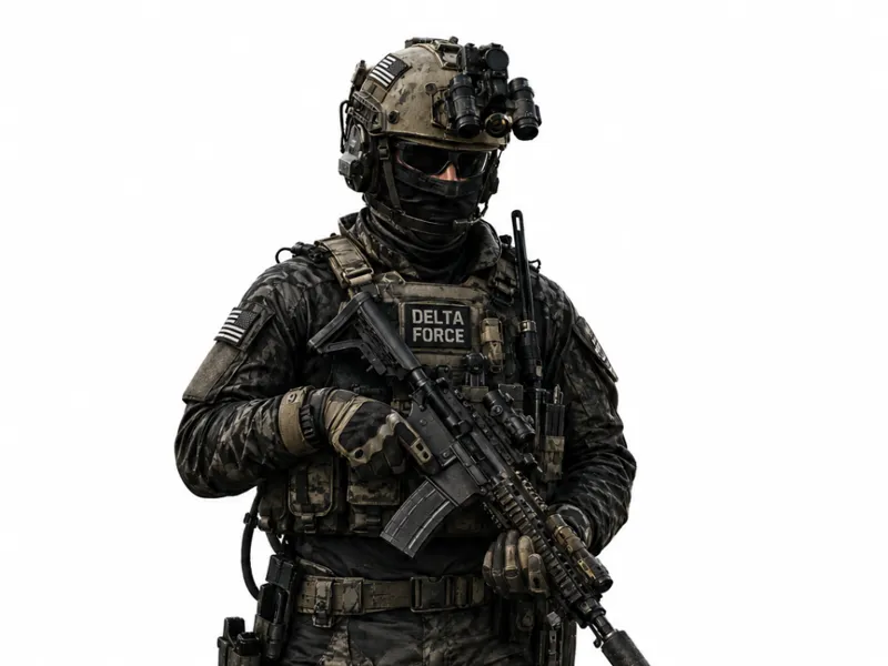 Delta Force Soldier Figurine