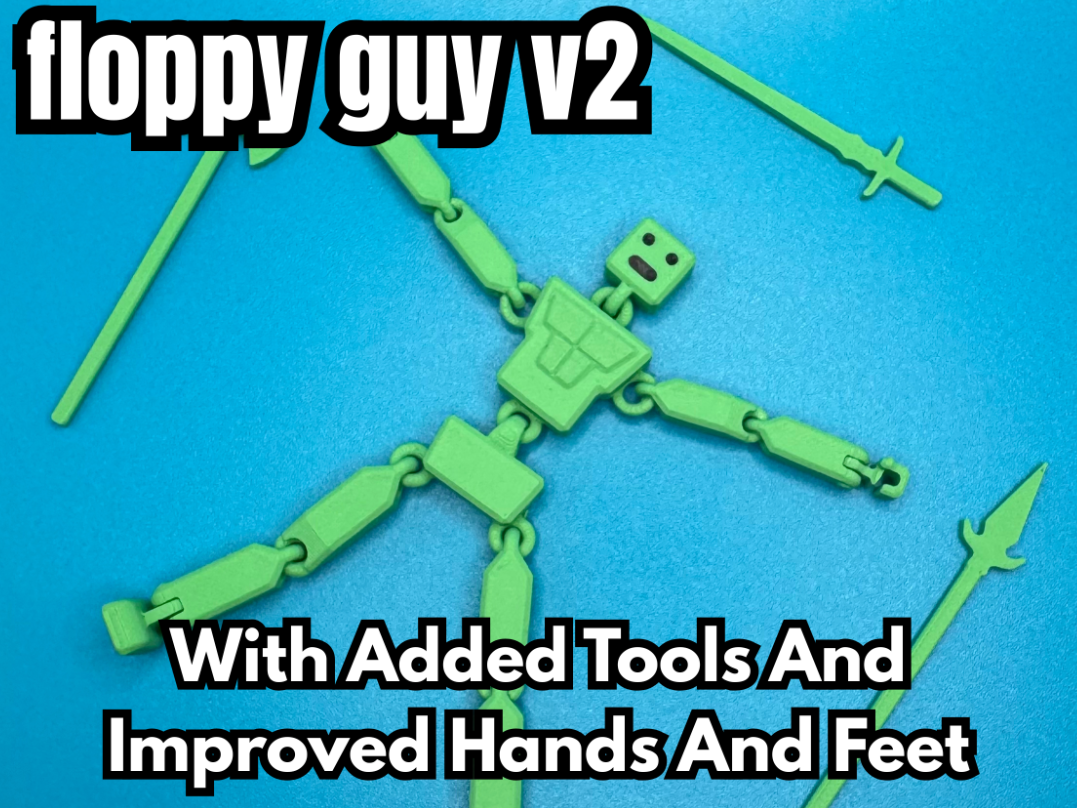 floppy guy v2|articulated human-**now with tools**