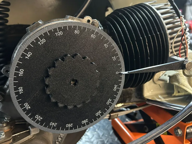 Vespa Timing wheel