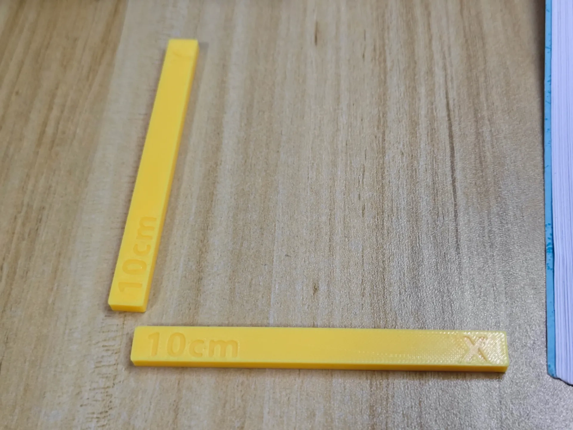 Miniatura 1 do modelo 3D 耗材收缩率测试条