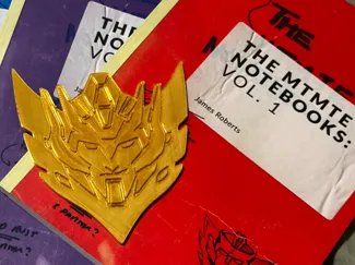 Rodimus Star award from Transformers MTMTE comics